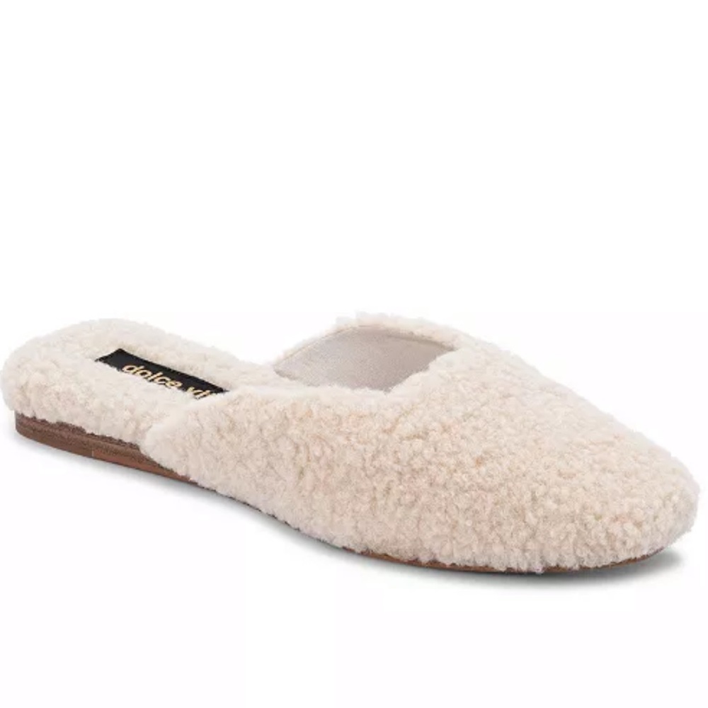 Dolce Vita Saydee Faux Shearling Mules